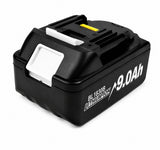 EXPER 6x Makita LXT 18V 9.0Ah Li-ion Accu + DC18RD Snellader