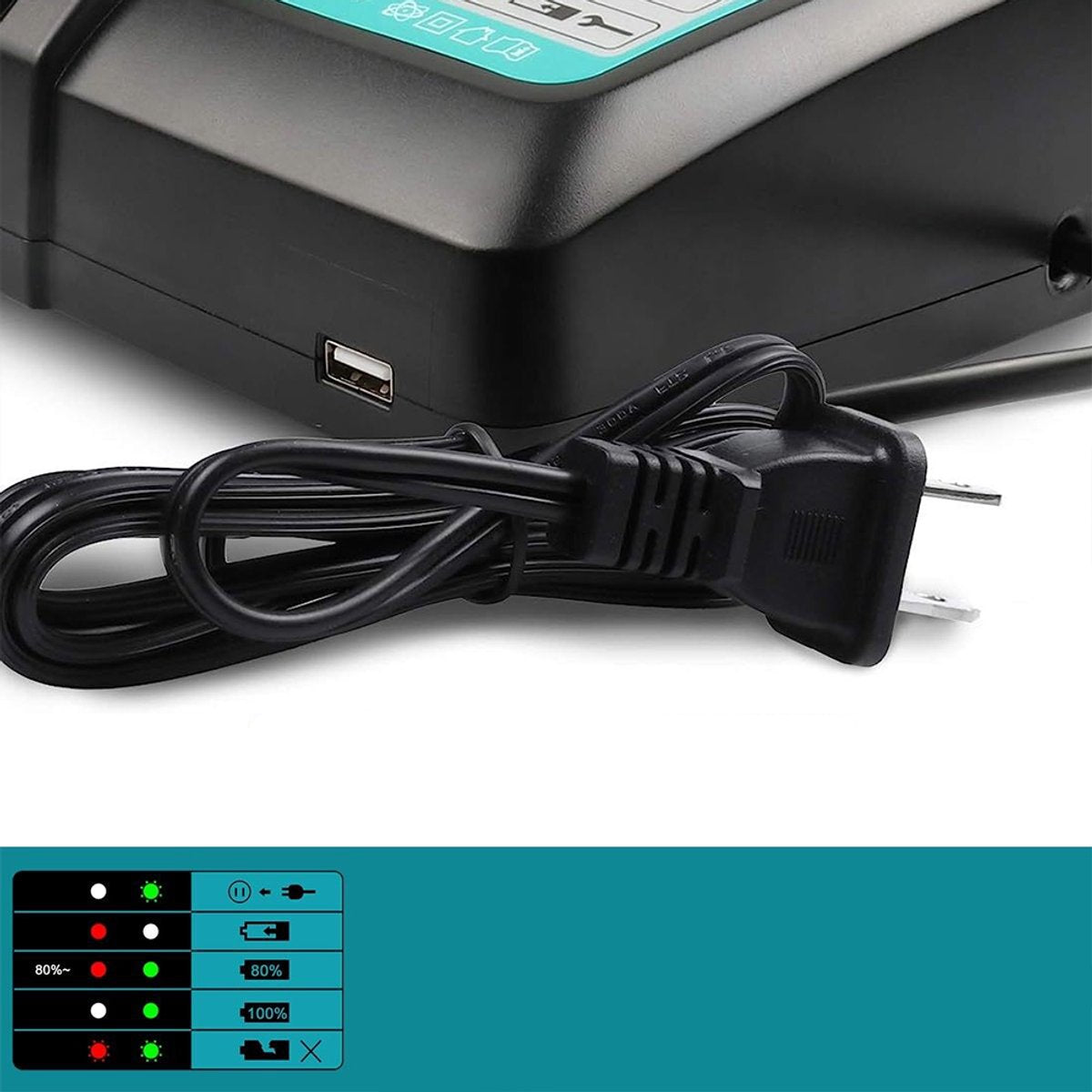 Makita DC18RC Snellader – 14.4V/18V Accu – BL1850 – Vervanging DC18RA