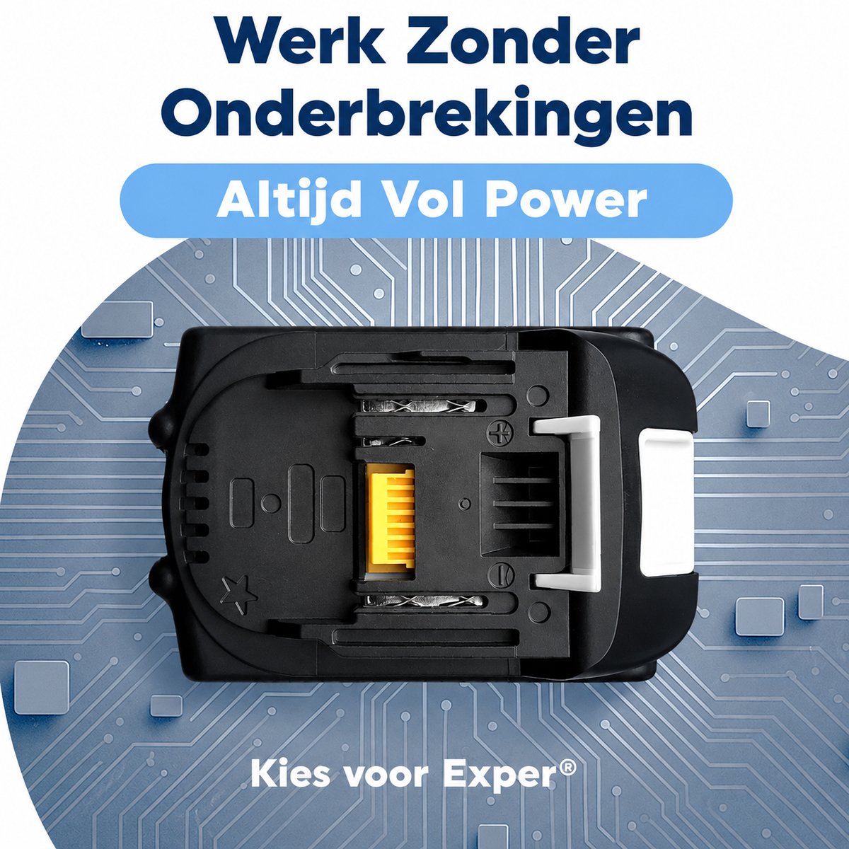 EXPER 2x Makita 18V 5.0Ah Li-ion Accu – BL1850B