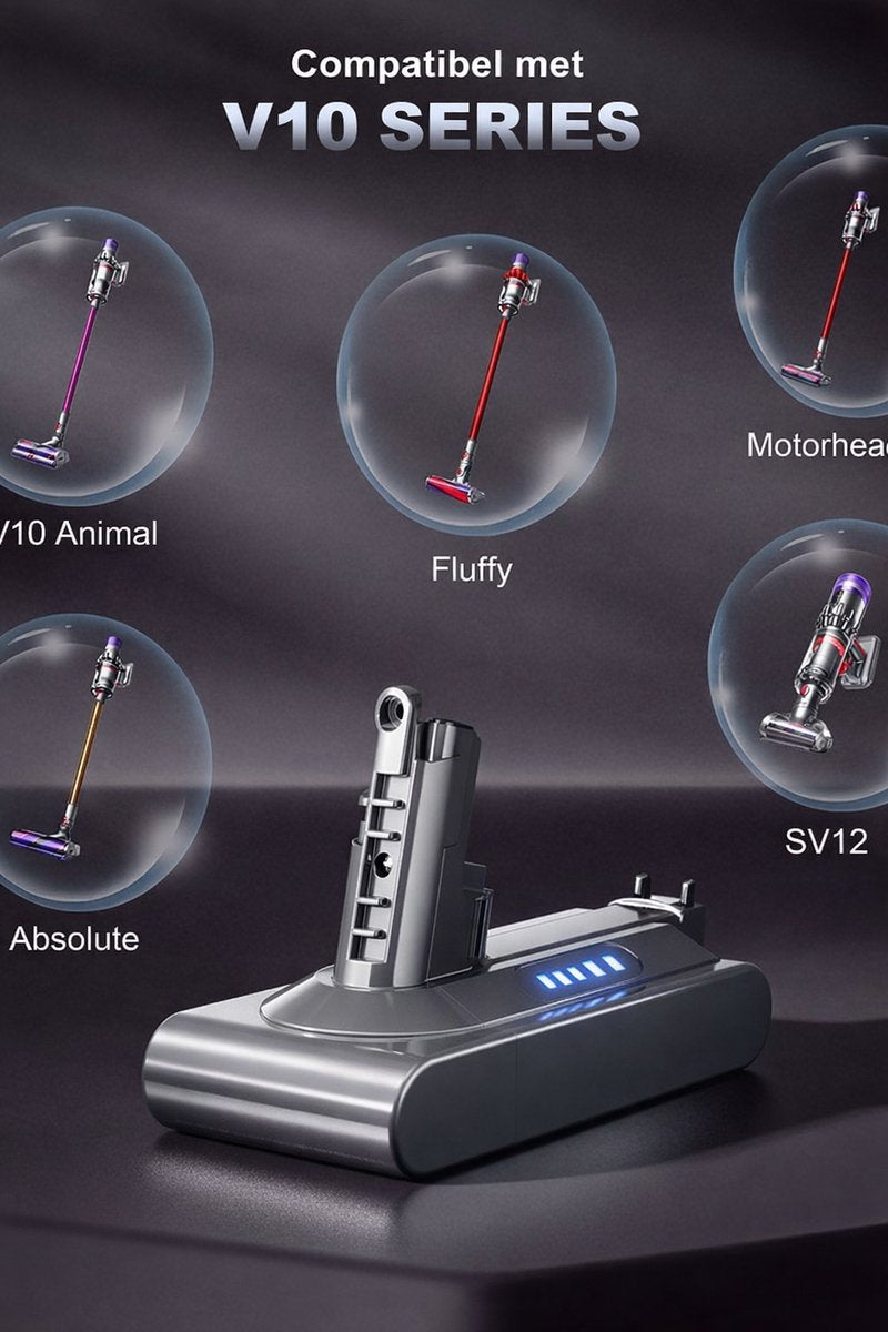 Dyson V10/SV12 25.2V 3500mAh Li-ion Accu – Absolute & Animal